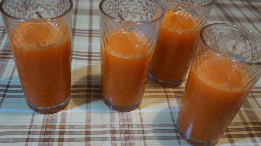Как приготовить морковный сок на зиму из соковыжималки