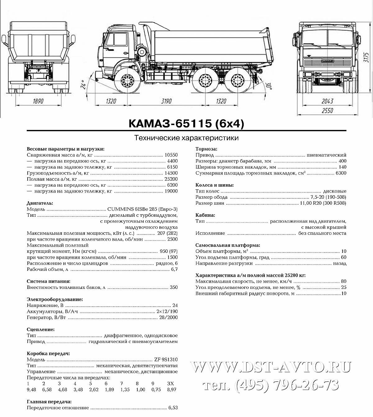 Камаз 5511- технические характеристики, модификации, плюсы