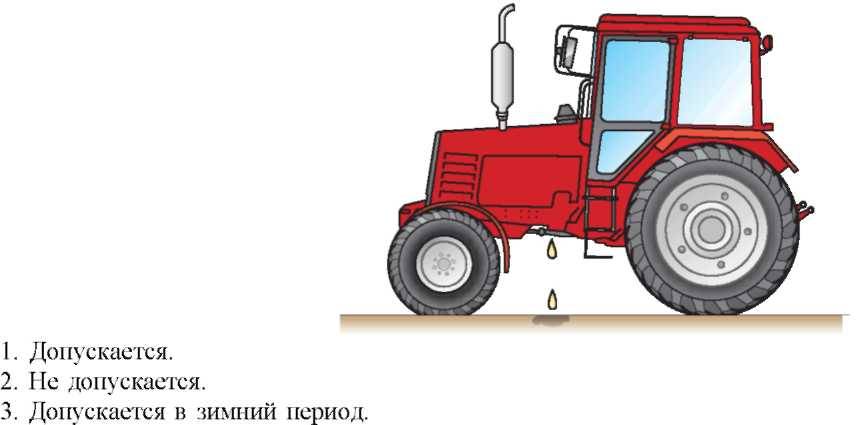 Правила техники безопасности при работе на тракторе