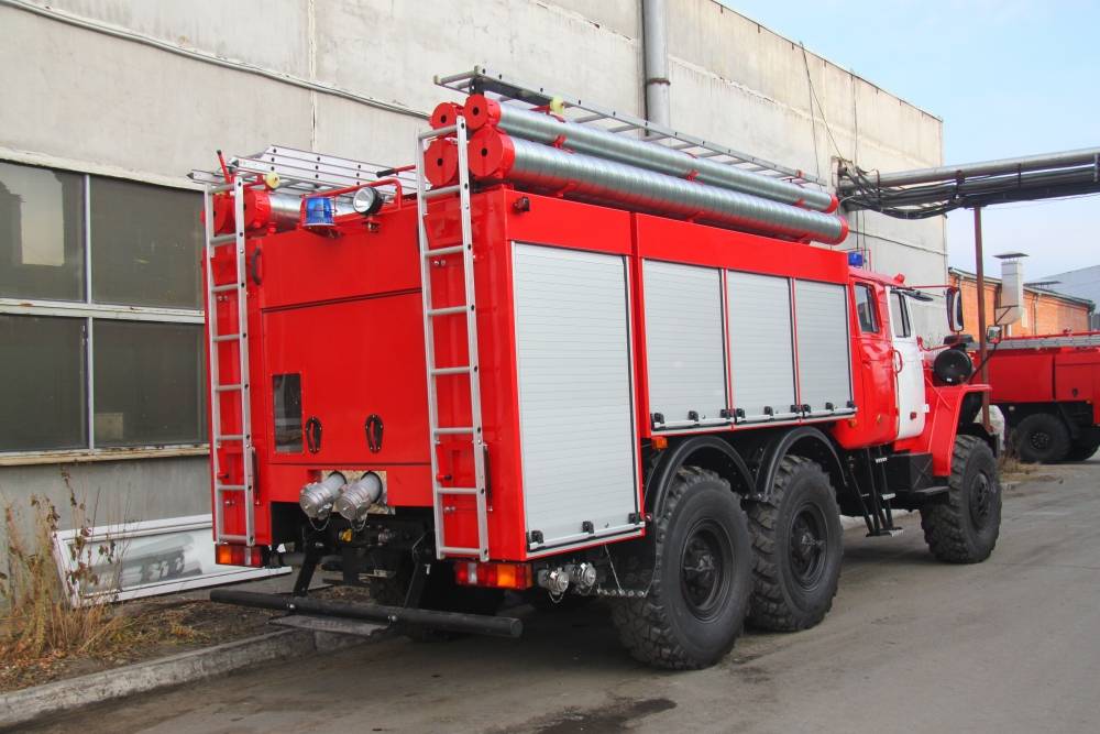 Пожарные машины урал: описание и разновидности