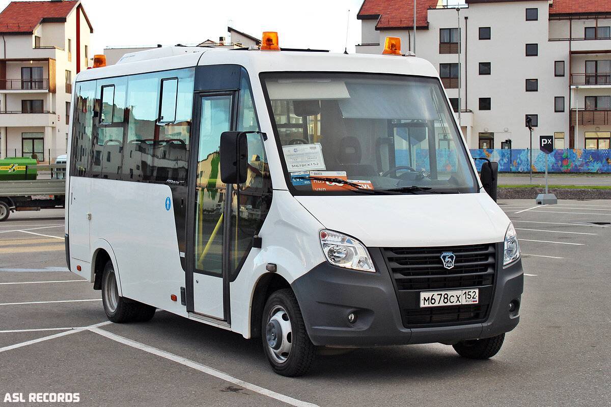 Популярные модификации пассажирских автобусов газель next (некст)