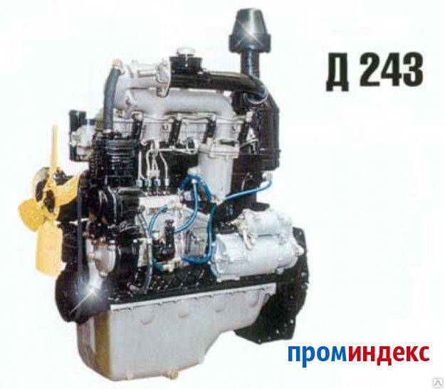 Двигатель д-243 — технические характеристики и устройство