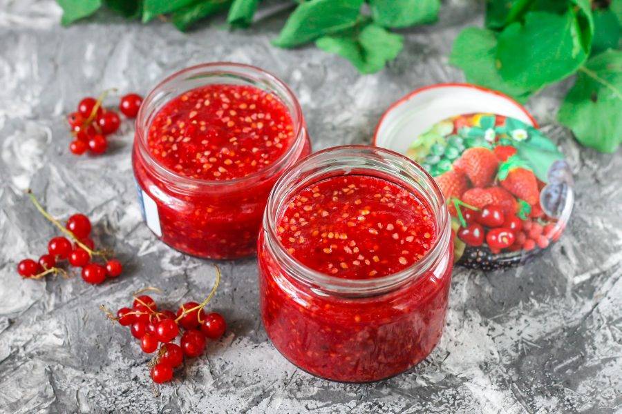 Варенье из красной смородины на зиму — 10 простых рецептов заготовок