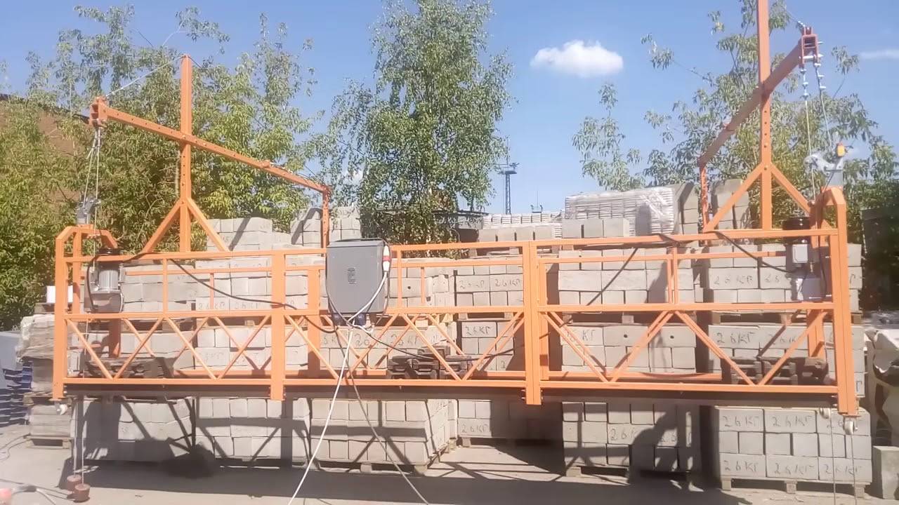 ✅ фасадный подъемник: строительный 3851б, 630, монтаж, испытания - tym-tractor.ru