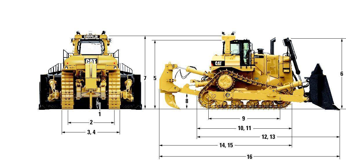 Бульдозер cat d9r от caterpillar: технические характеристики, обзор