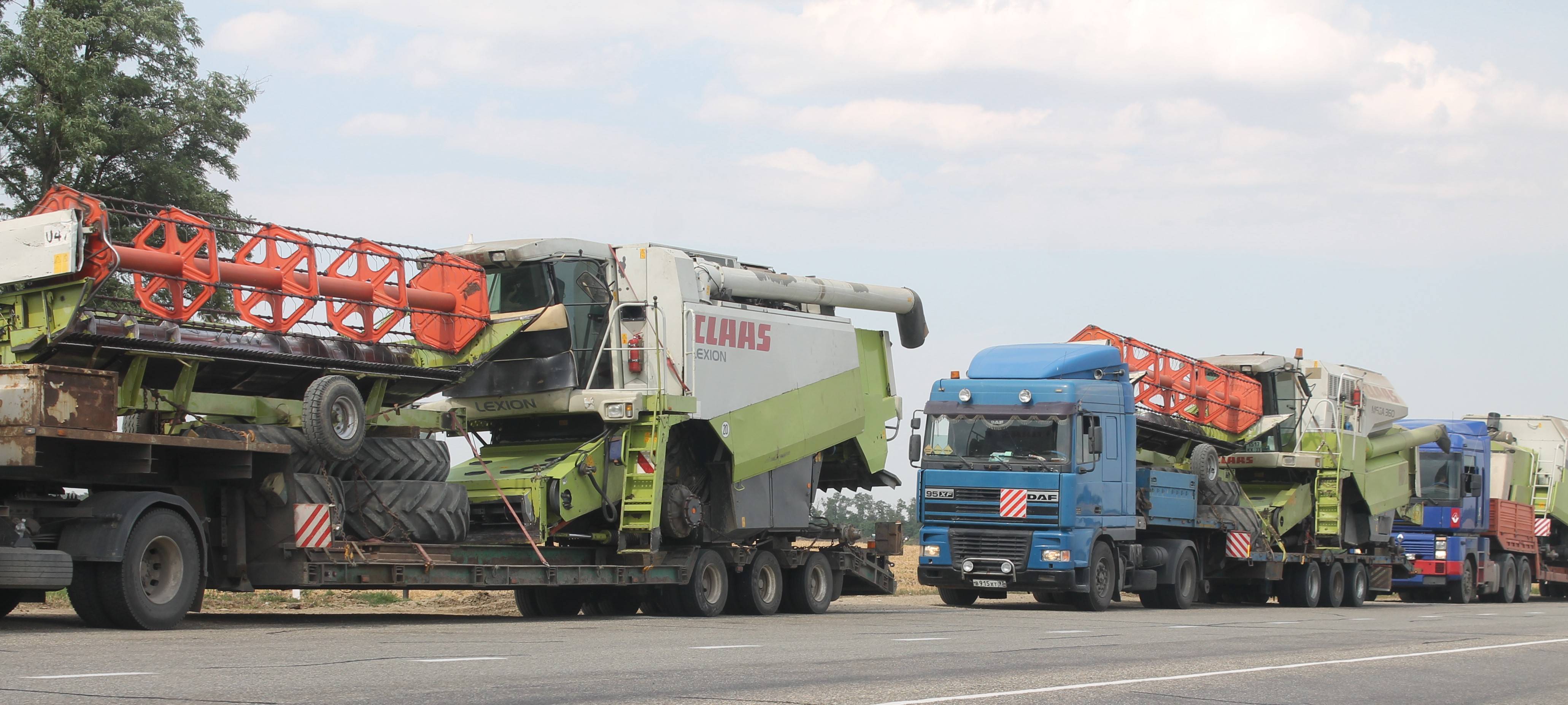 Перегон лизинговой грузовой техники и спецтехники по россии
